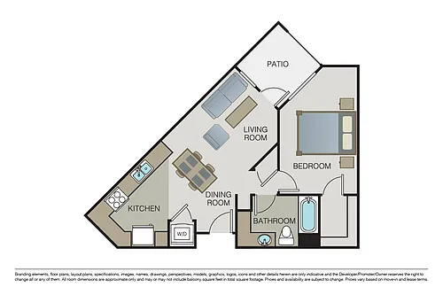 Floor plan Plan 1B