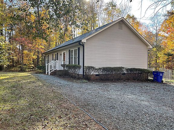Situated on wooded 2 acres 