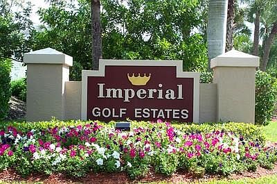 Welcome to Imperial Golf Estates, Naples