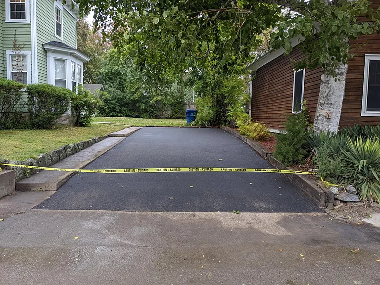 Driveway - Up to two cars (one behind the other)