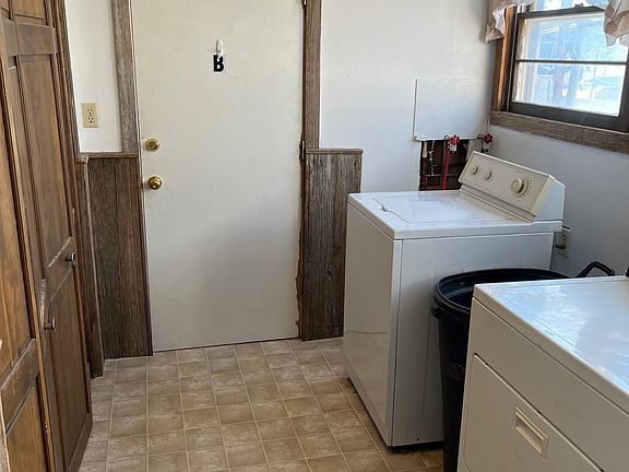 common laundry room next to your apartment door