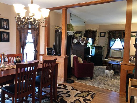 Living room and dinning room