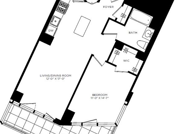 2nd image of 625 W 57th St APT 312