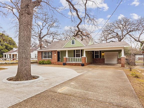 Circular drive put in around the trees