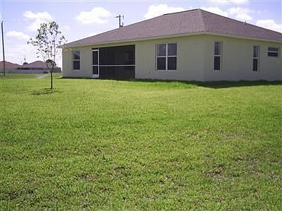 Back of home