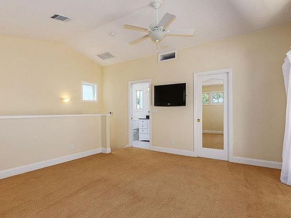 Master bedroom and master bath on 2nd level