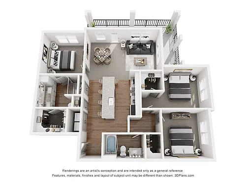 Floor plan C1