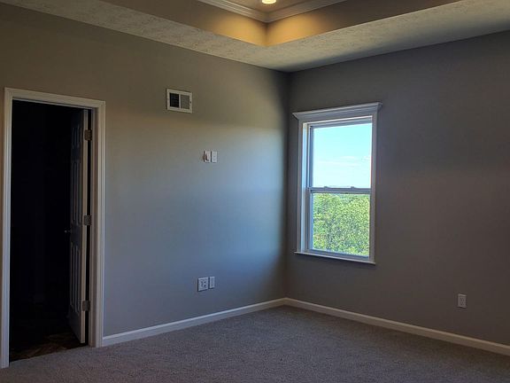 Master Bedroom with Tray Ceiling