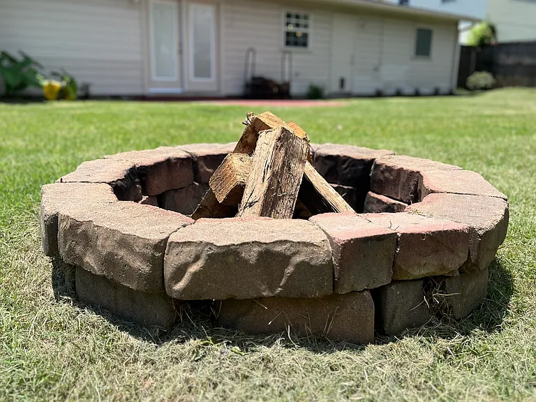 Back Exterior Firepit