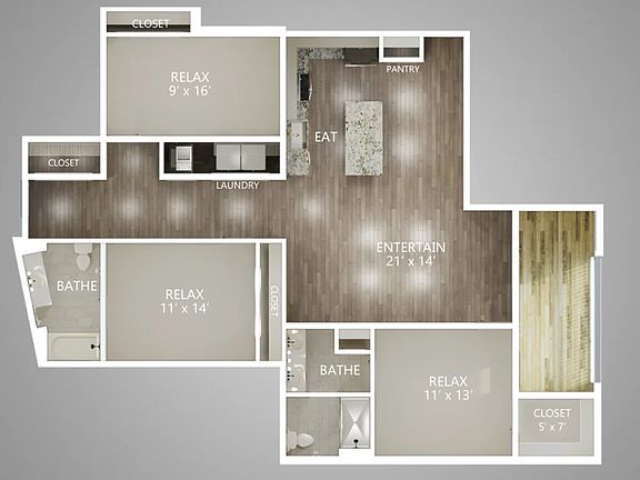 3rd image of 1079 N High St APT 308