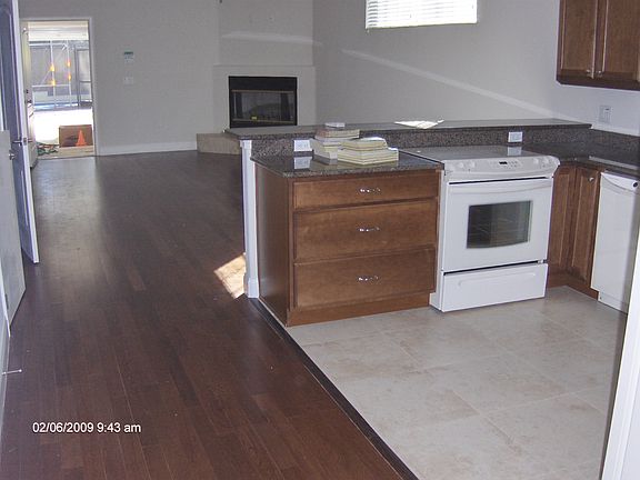kitchen thru garage to pool
