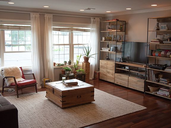 Spacious Living Room : Hardwood floors, plenty of natural light