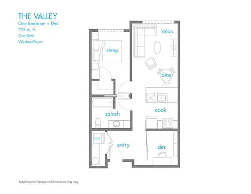Floor plan The Valley