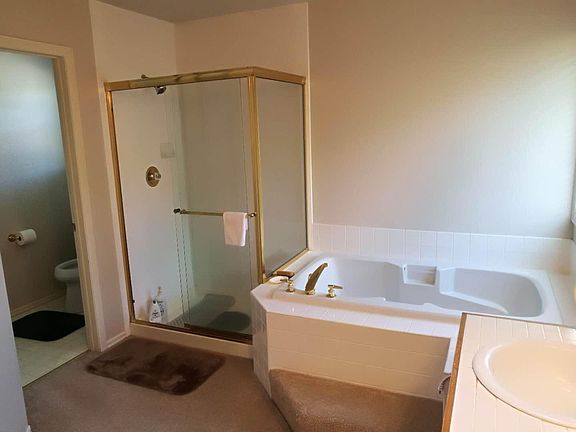 Huge, private master bath