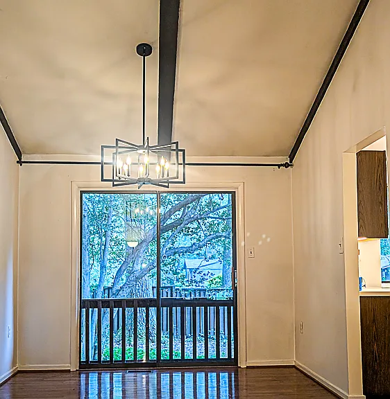 Dining Room facing backyard