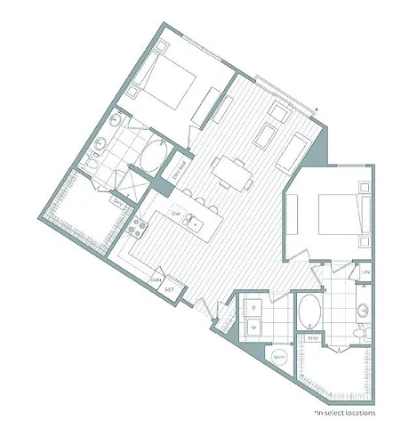 Floor plan Q