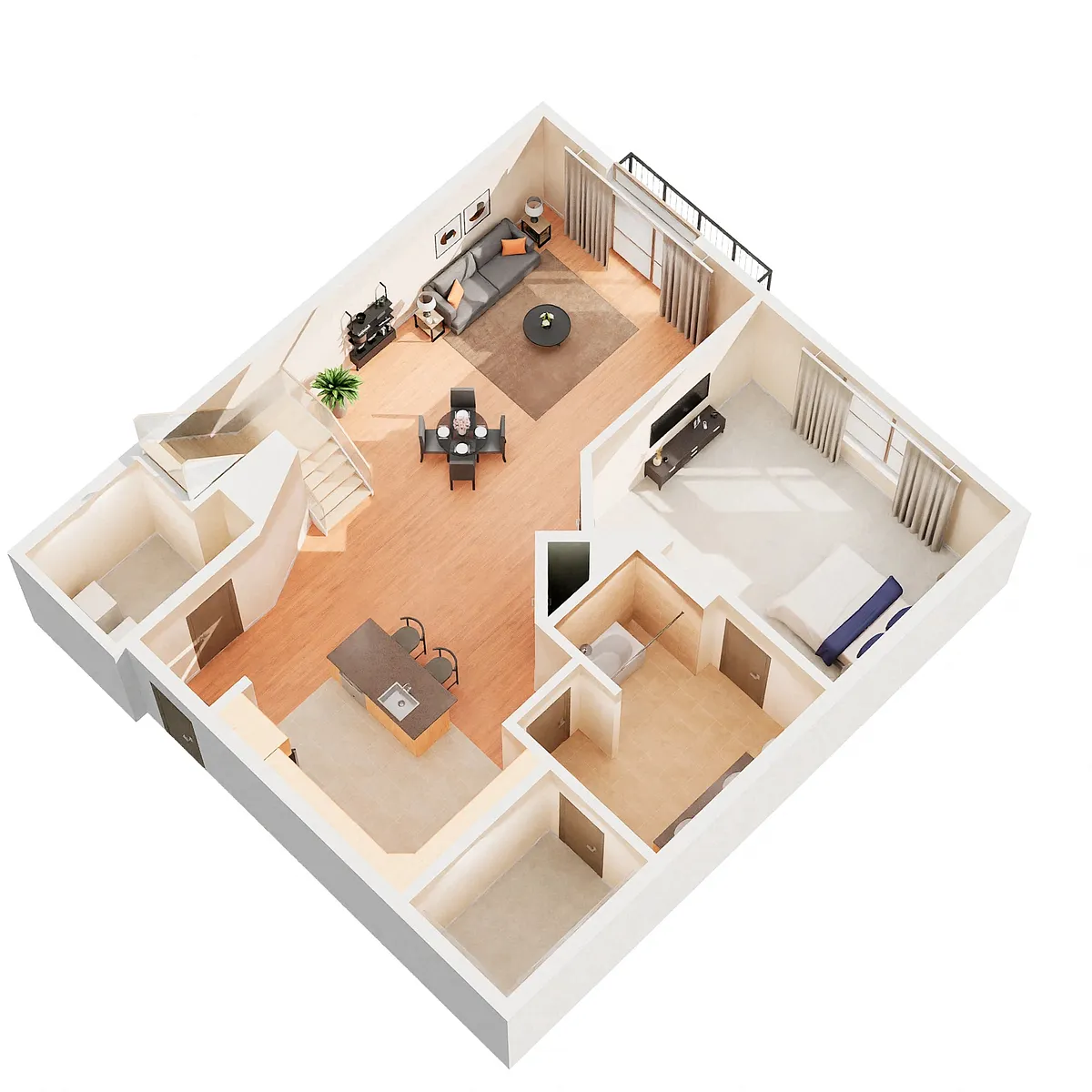 Floor plan A3BL