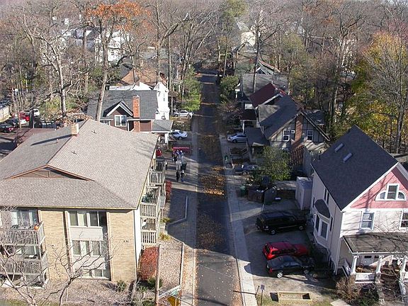 701 S. Forest Ave., at the corner of S. Forest Ave. and Fore