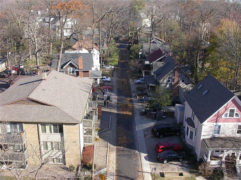 701 S. Forest Ave., at the corner of S. Forest Ave. and Fore