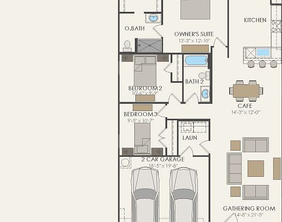 First Floor 3 br 2 ba