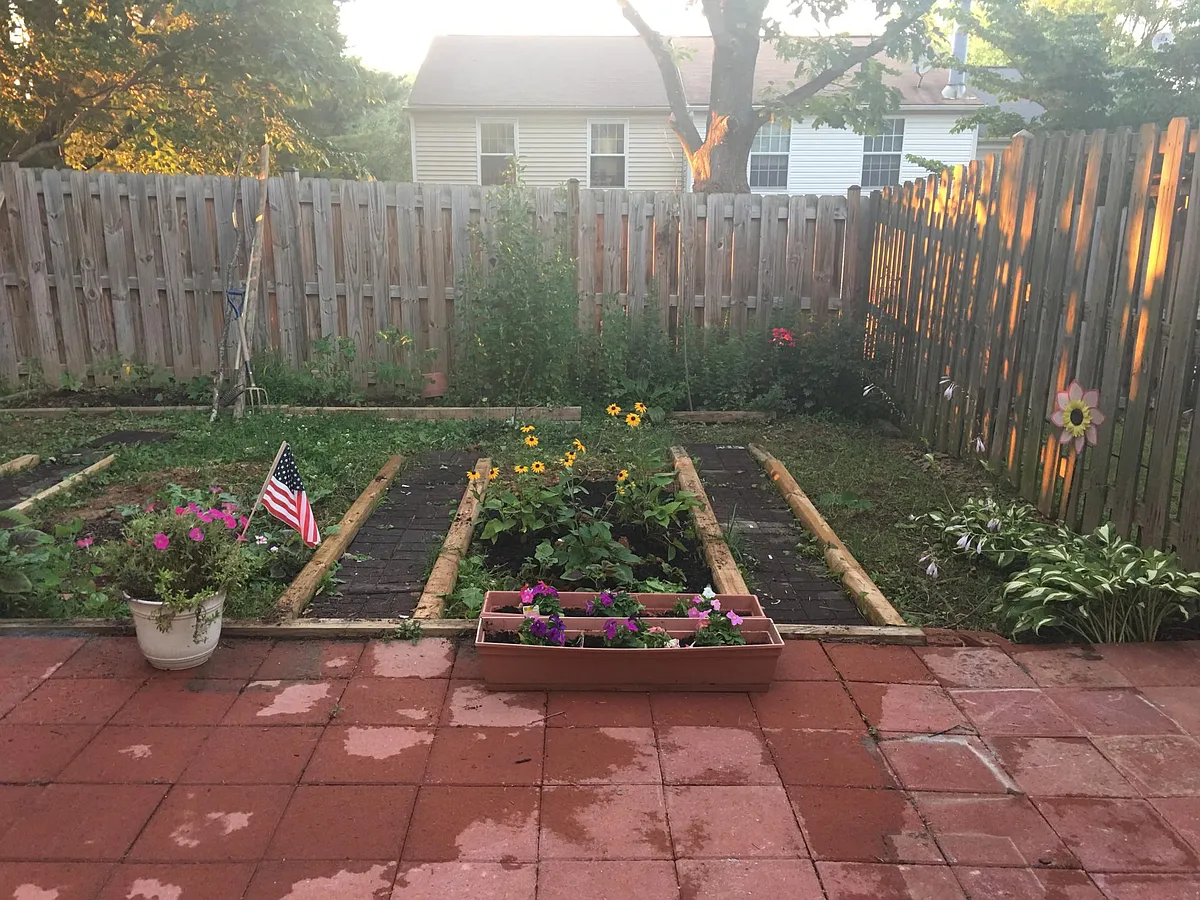 Backyard - garden - 15 Teaneck Ct