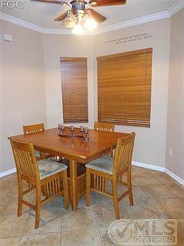 Dining Area right off the kitchen