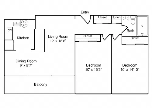 Floor plan Rise | B2