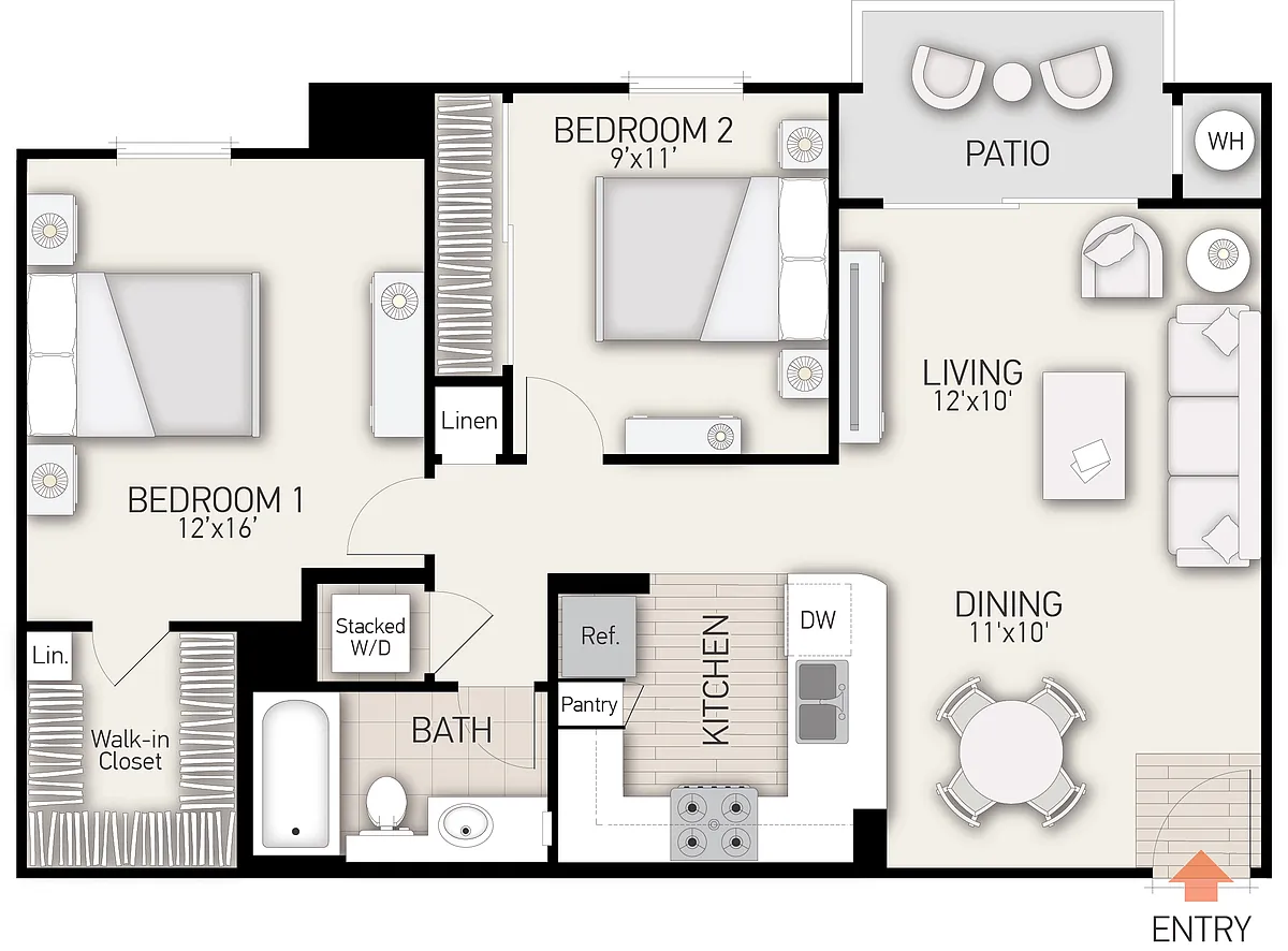 Floor plan Plan G