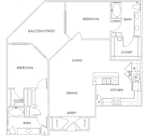 Floor plan B3