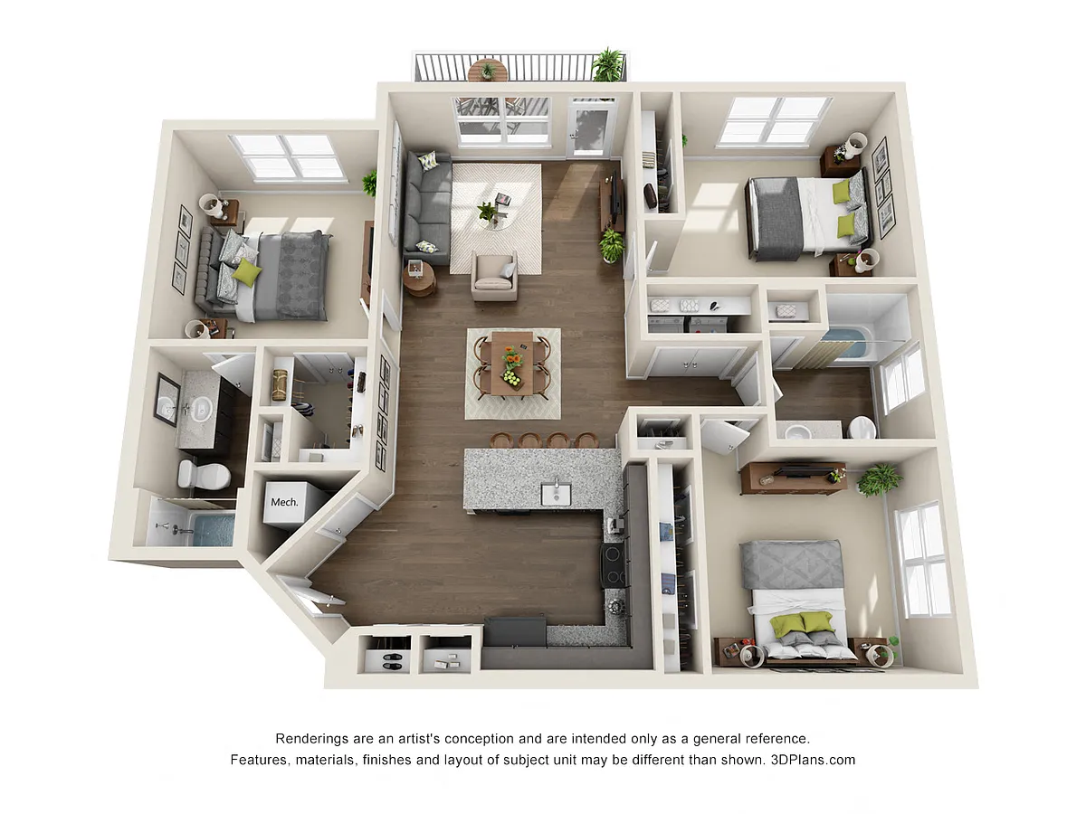 Floor plan C1