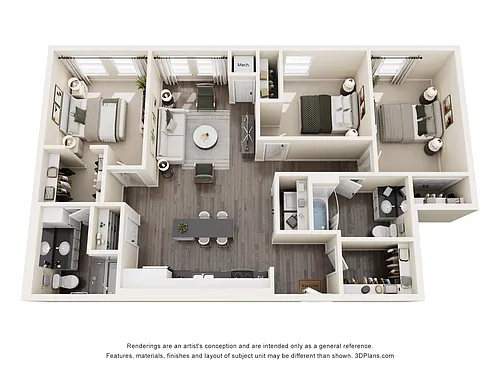 Floor plan Pullman