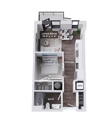 Floor plan A3A