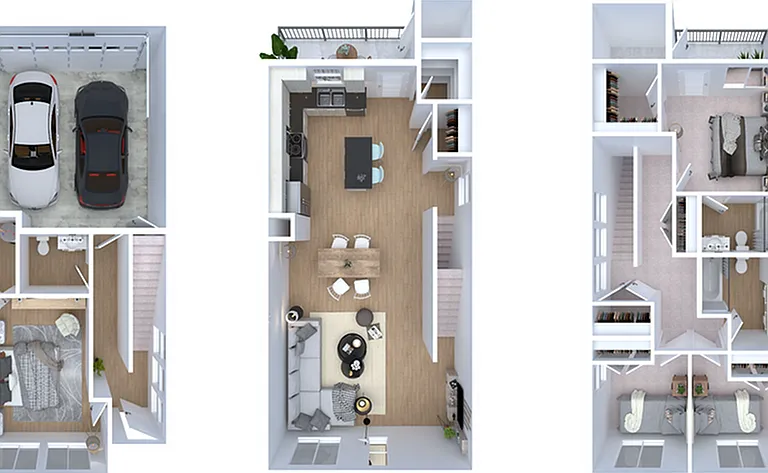 Shoreline 3D Floor Plan Shoreline 3D Floor Plan