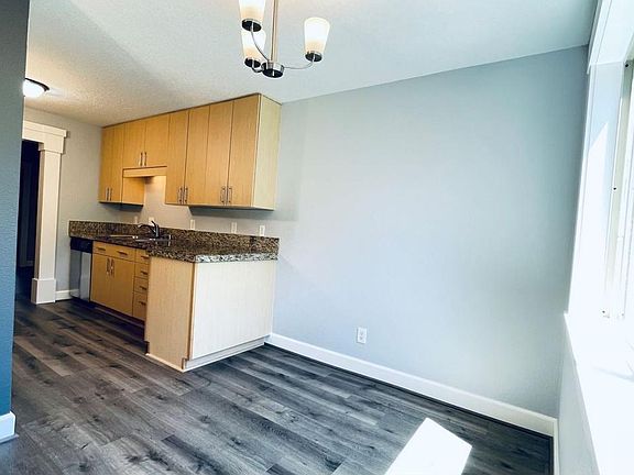 Dining area and kitchen