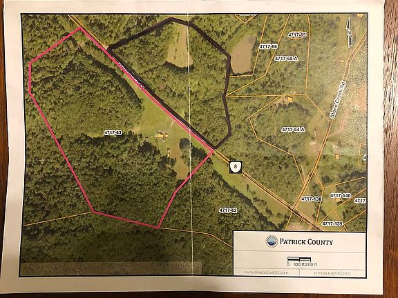 Property outlined in pink 