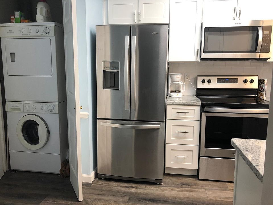 Kitchen with laundry