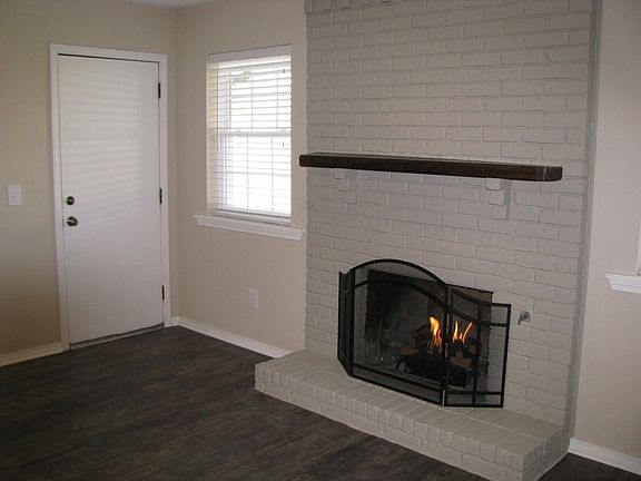 Door to fenced back yard