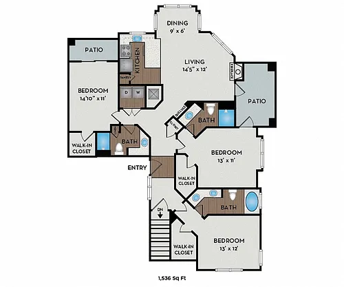 Floor plan Ruby