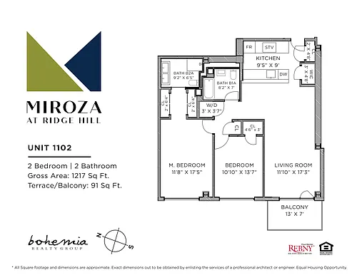 Floor plan 2br 02 Line Upper