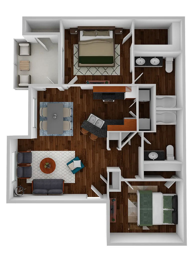 Floor plan B3 - Mission