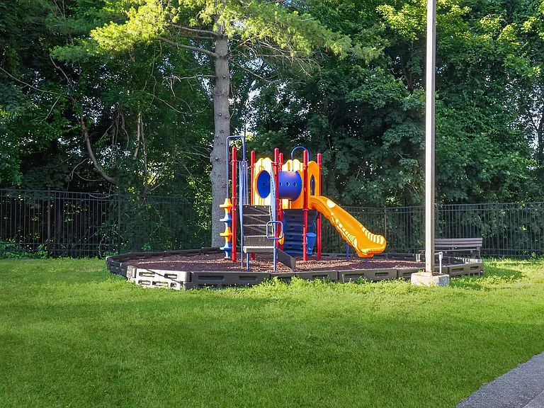Eagle Rock Apartments at Swampscott features a vibrant playground set amidst lush greenery, perfect for family fun and relaxation. Enjoy outdoor activities and create lasting memories. Schedule your visit today!