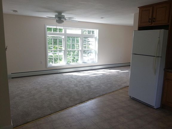 Living room off kitchen