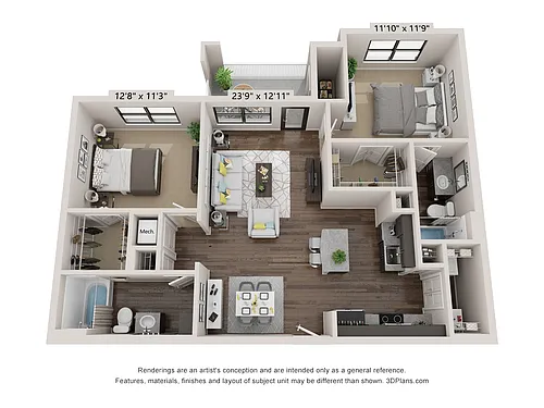 Floor plan B2