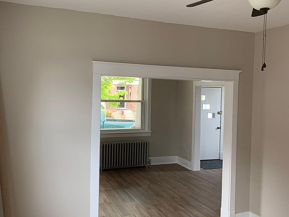 View from dining room off the kitchen (13 x 11) to the living room