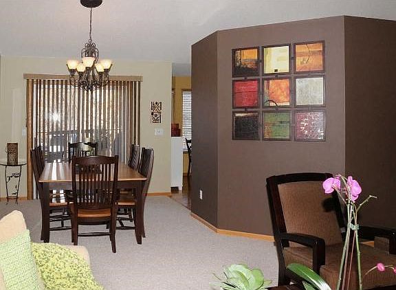 Dining room looking out onto the large deck.