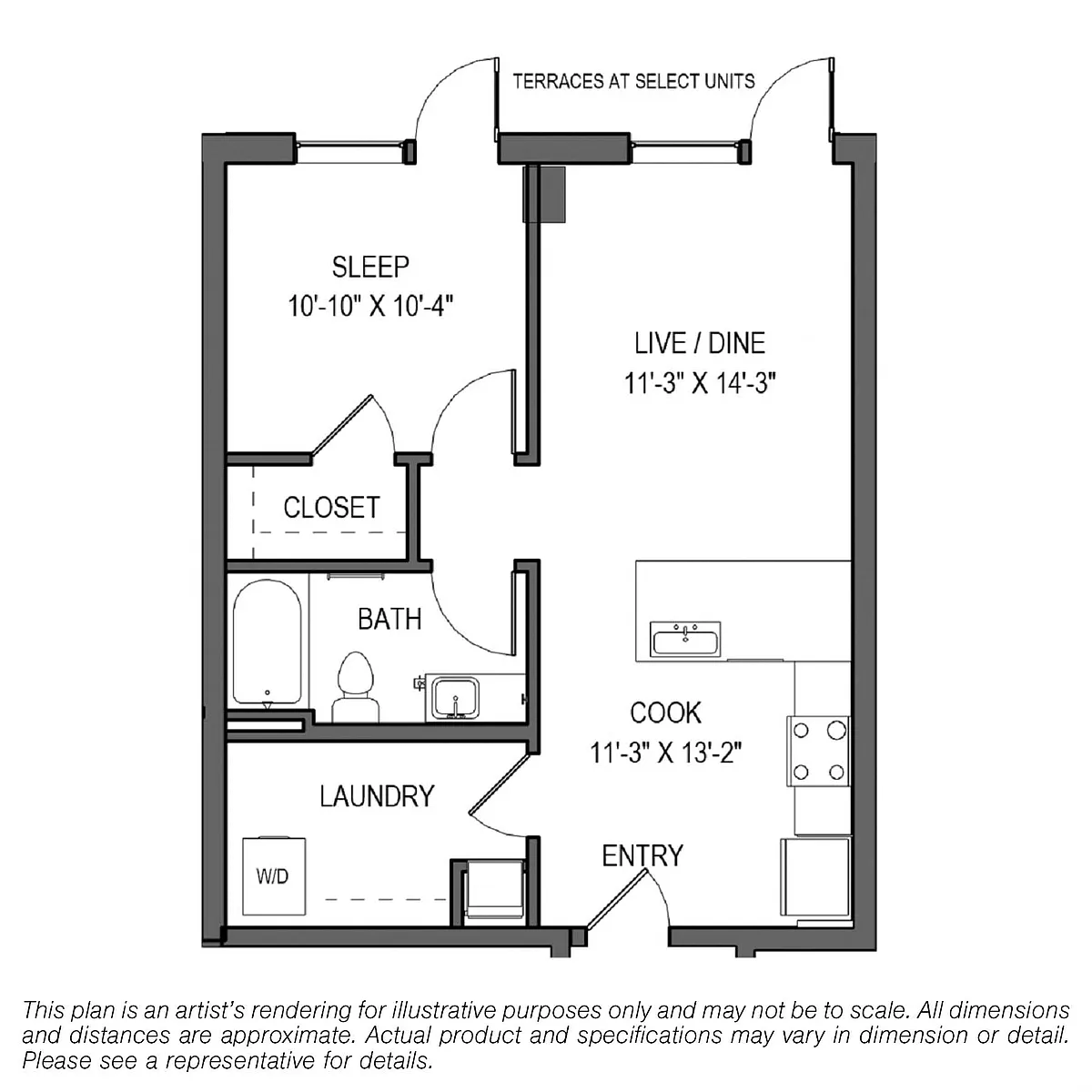 Floor plan A1