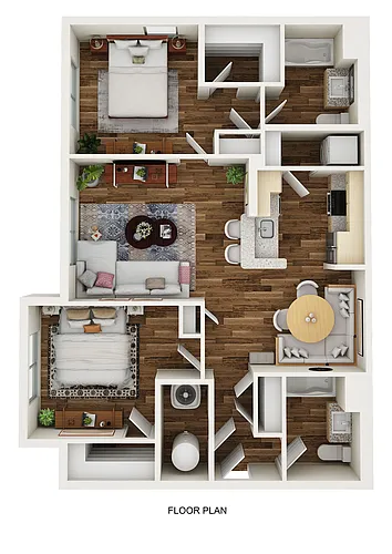 Floor plan 2B2B