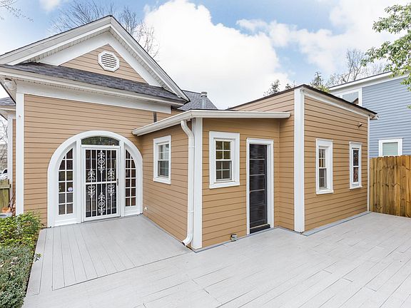 Large Back Deck with Fenced In Yard