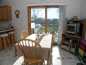 Dining with patio 