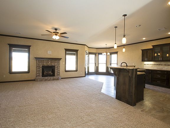 Spacious open floor plan